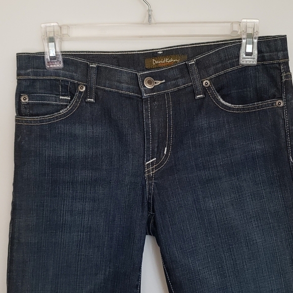 David Kahn Vintage Look Cropped Jeans - Picture 2 of 8